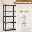 5-Tier Garage Shelving Unit 2200 LBS Heavy Duty Metal Storage Shelves by DirectDeals