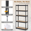 5-Tier Garage Shelving Unit 2200 LBS Heavy Duty Metal Storage Shelves by DirectDeals