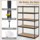 5-Tier Heavy Duty Garage Shelving Unit - 2200 LBS Capacity by LJGDeals