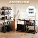 5-Tier Garage Shelving Unit 2200 LBS Metal Storage Shelves Adjustable Utility Rack by LJGDeals