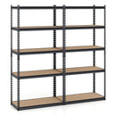 5-Tier Garage Shelving Unit 2200 LBS Metal Storage Shelves Adjustable Utility Rack by LJGDeals