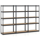 5-Tier Garage Shelving Unit 2200 LBS Metal Storage Shelves Adjustable Utility Rack by LJGDeals