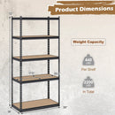 5-Tier Garage Shelving Unit 2200 LBS Metal Storage Shelves Adjustable Utility Rack by LJGDeals