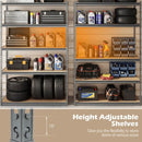 5-Tier Garage Shelving Unit 2200 LBS Metal Storage Shelves Adjustable Utility Rack for Warehouse by LJGDeals