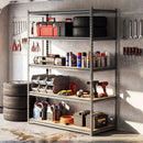 5-Tier Garage Shelving Unit 2200 LBS Metal Storage Shelves Adjustable Utility Rack for Warehouse by LJGDeals