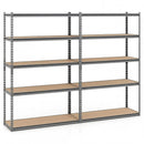 5-Tier Garage Shelving Unit 2200 LBS Metal Storage Shelves Adjustable Utility Rack for Warehouse by LJGDeals