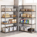 5-Tier Garage Shelving Unit 2200 LBS Metal Storage Shelves Adjustable Utility Rack for Warehouse by DirectDeals