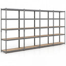 5-Tier Garage Shelving Unit 2200 LBS Metal Storage Shelves Adjustable Utility Rack for Warehouse by DirectDeals