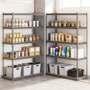 5-Tier Garage Shelving Unit 2200 LBS Metal Storage Shelves Adjustable Utility Rack for Warehouse by LJGDeals