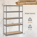 5-Tier Garage Shelving Unit 2200 LBS Metal Storage Shelves Adjustable Utility Rack for Warehouse by DirectDeals