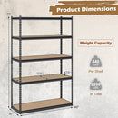 5-Tier Garage Shelving Unit for Warehouse and Basement by LJGDeals