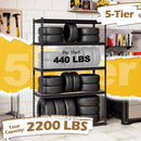 5-Tier Garage Shelving Unit for Warehouse and Basement by LJGDeals