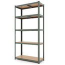 5-Tier Heavy Duty Metal Shelving Unit with 2000 LBS Total Load Capacity by DirectDeals