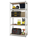 5-Tier Heavy Duty Metal Shelving Unit with 2000 LBS Total Load Capacity by DirectDeals