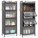 5-Tier Kitchen Baker's Rack with Flip-up PC Doors by LJGDeals