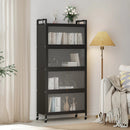 5-Tier Kitchen Storage Cabinet with Rolling Wheels - White by LJGDeals