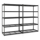 5-Tier Metal Shelving Unit 2000 lbs Capacity with Adjustable Wire Racks Set of by DirectDeals