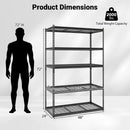 5-Tier Metal Shelving Unit 2000 lbs Capacity with Adjustable Wire Racks Set of by LJGDeals