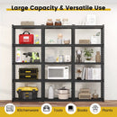 5-Tier Heavy Duty Wire Storage Racks with Anti-slip Foot Pad by DirectDeals