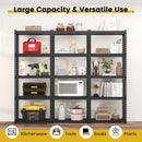 5-Tier Heavy Duty Wire Storage Racks with Anti-slip Foot Pad by LJGDeals