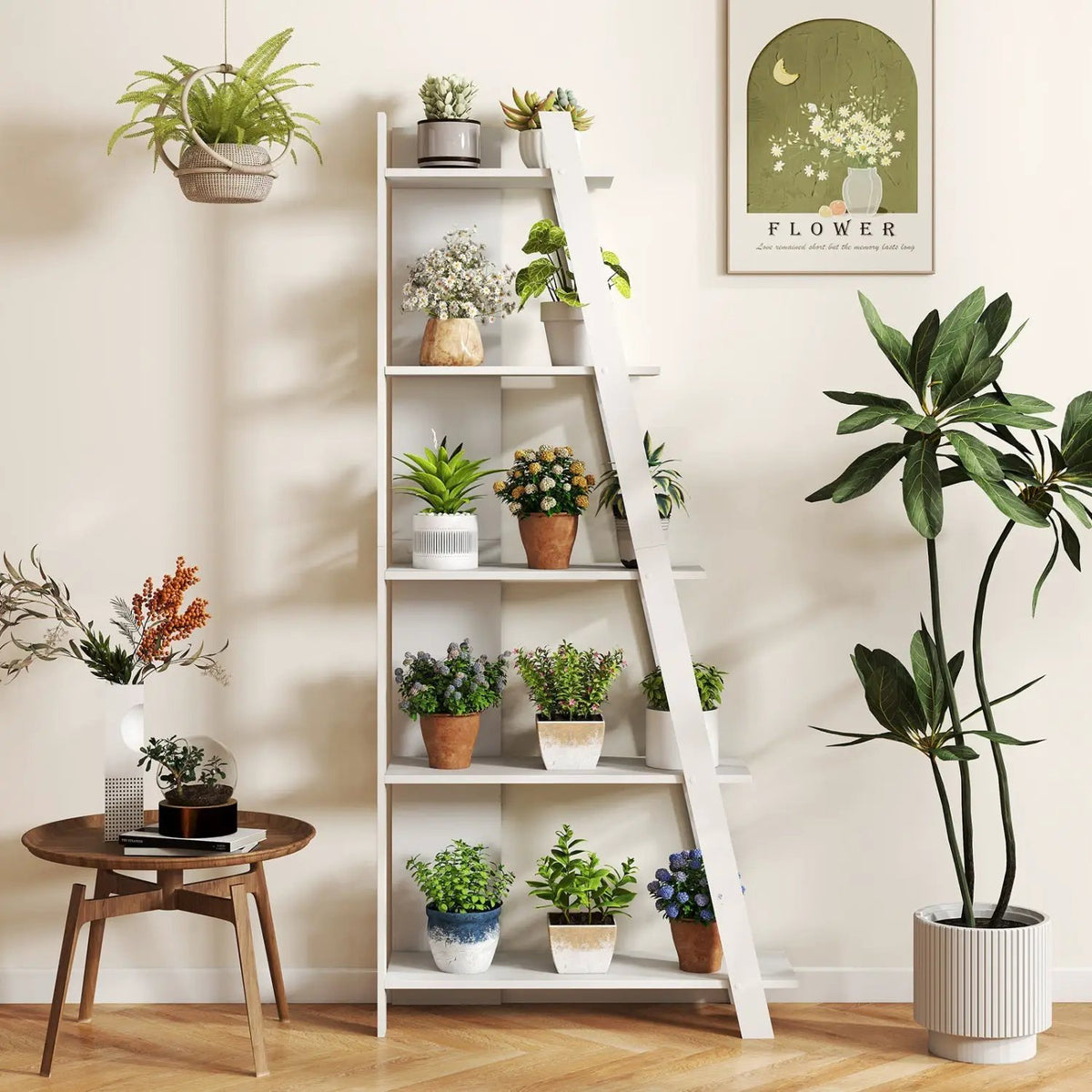 5-Tier Vertical Bookshelf for Small Spaces, 79" Tall, photo 2 of 16