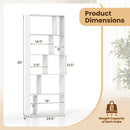 5-Tier Bookshelf with Open Back and Anti-Tipping Kit by LJGDeals