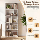 5-Tier Bookshelf with Open Back and Anti-Tipping Kit by LJGDeals