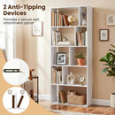 5-Tier Bookshelf with Open Back and Anti-Tipping Kit by LJGDeals