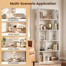 5-Tier Bookshelf with Open Back and Anti-Tipping Kit by LJGDeals