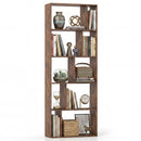 5-Tier Bookshelf with Open Back and Anti-Tipping Kit by DirectDeals