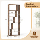 5-Tier Bookshelf with Open Back and Anti-Tipping Kit by LJGDeals