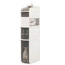 5-Tier Narrow Bathroom Storage Cabinet with Drawers and Tissue Box by LJGDeals