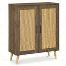 5-Tier Rattan Shoe Cabinewith 3 Removable Shelves by LJGDeals