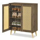 5-Tier Rattan Shoe Cabinewith 3 Removable Shelves by LJGDeals