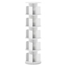 5-Tier Rotating Bookshelf 360¬∞ Display Rack with Dividers and Anti-falling Baffles by LJGDeals