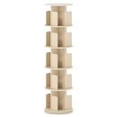 5-Tier Rotating Bookshelf 360¬∞ Display Rack with Dividers and Anti-falling Baffles by LJGDeals