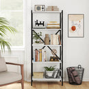 5-Tier Bookshelf with Heavy-Duty Metal Frame by LJGDeals