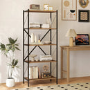 5-Tier Bookshelf with Heavy-Duty Metal Frame by DirectDeals