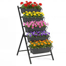 5-Tier Vertical Raised Garden Bed with Drainage System and Removable Trays for Vegetables by LJGDeals