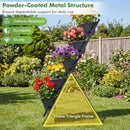 5-Tier Vertical Raised Garden Bed with Drainage System and Removable Trays for Vegetables by LJGDeals