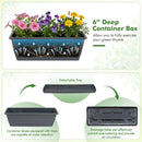 5-Tier Vertical Raised Garden Bed with Drainage System and Removable Trays for Vegetables by LJGDeals