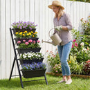 5-Tier Vertical Raised Garden Bed with Drainage Holes for Patio by LJGDeals