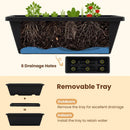 5-Tier Vertical Raised Garden Bed with Drainage Holes for Patio by LJGDeals