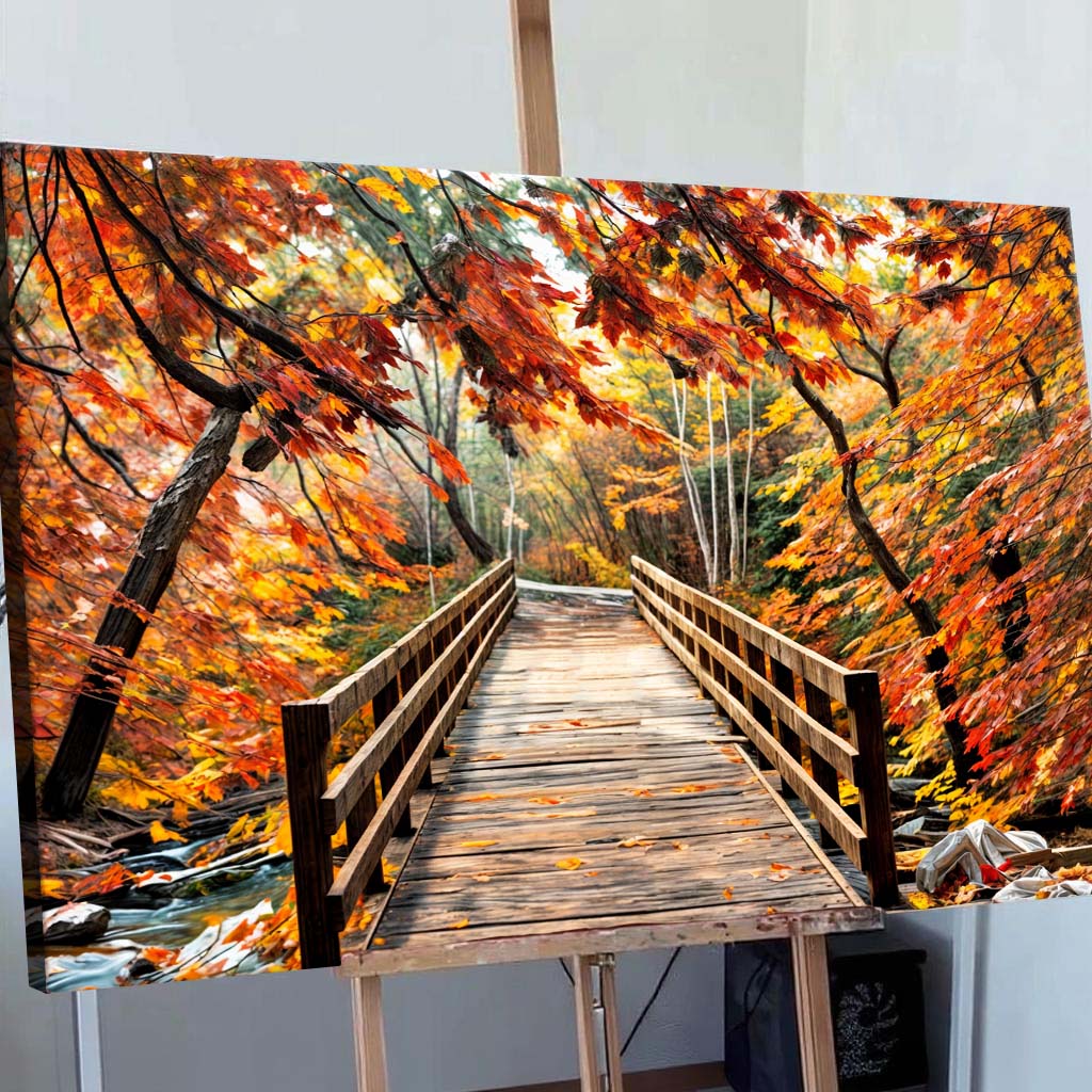 Crossing Autumn Wall Art, photo 5 of 10