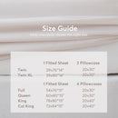Kasentex Spring All Season Deep Pocket Fitted Sheet Set with Pillowcases, Room Decor, Graduation Gifts