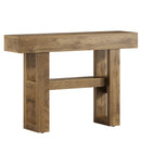 41.3" Console Table, 2-Tier Narrow Sofa Entryway Table with Storage