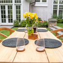 Ubud Natural Teak 4-6 Person Indoor or Outdoor Dining Table - 79"