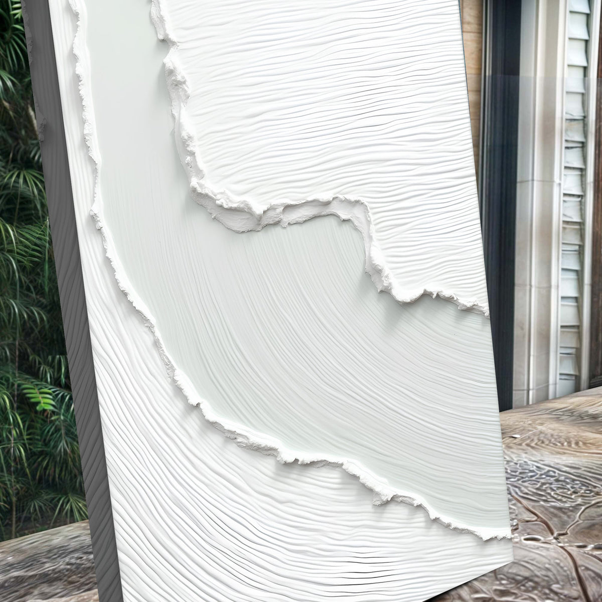 Abstract Minimalist Wave Wall Art, photo 5 of 10