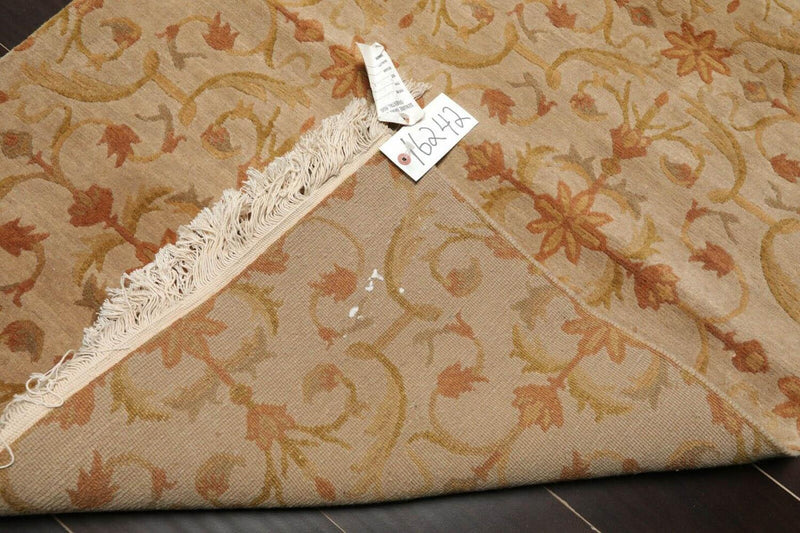 3' x 9'9" Runner Hand Knotted 100% Wool Tibetan Oriental Area Rug Moss