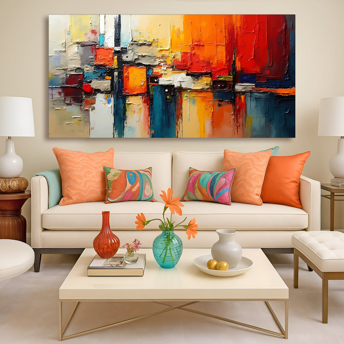 Colorful Abstract Wall Art II, photo 5 of 10